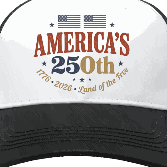 America's 250th PNG, Vintage Patriotic Sublimation Design, US Semiquincentennial Mug Graphic, Retro 1776-2026 Land of the Free, Distressed USA Independence Day DTF, Fourth of July History Gift, Digital Download