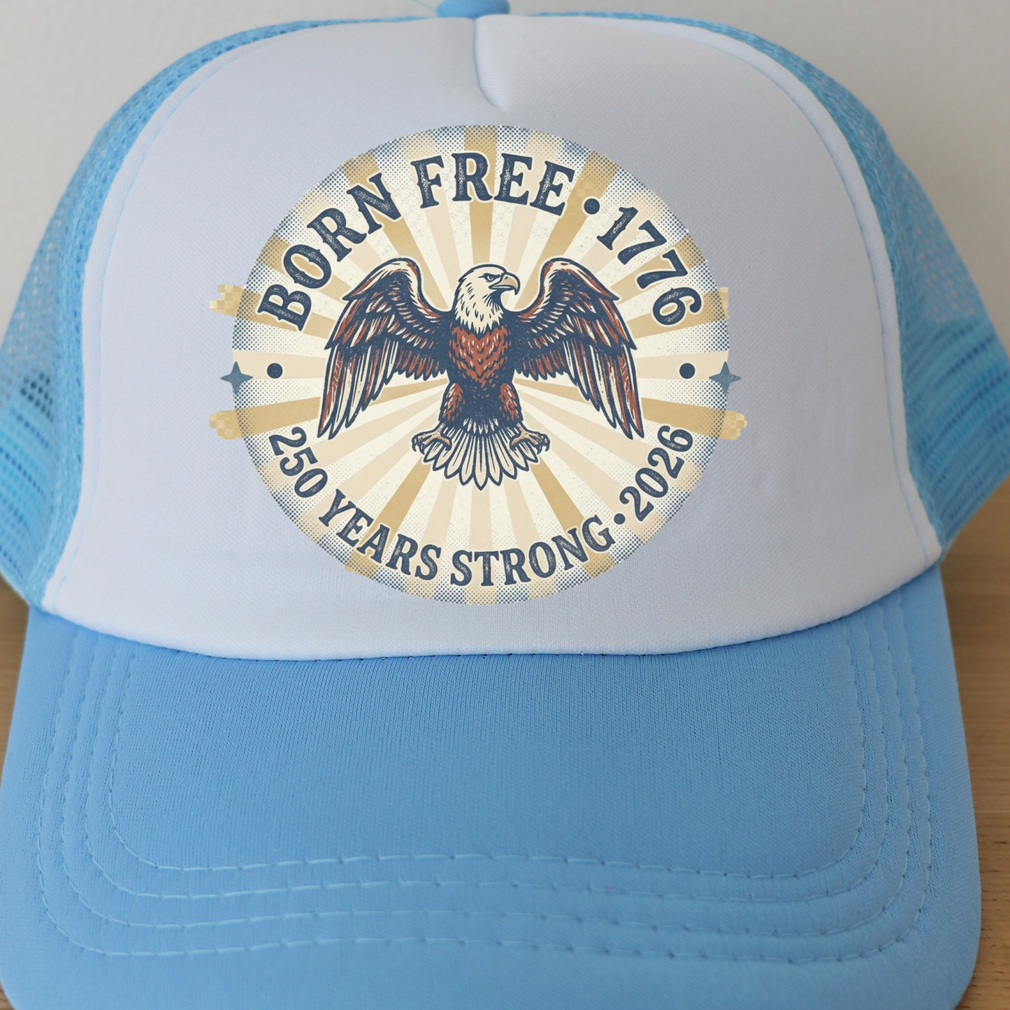 Born Free 1776 PNG, 250 Years Strong 2026 Sublimation Design, Vintage Eagle Patriotic PNG, America 250th Anniversary Shirt Design, 4th of July Eagle PNG, Retro Americana Digital Download, Independence Day DTF Transfer