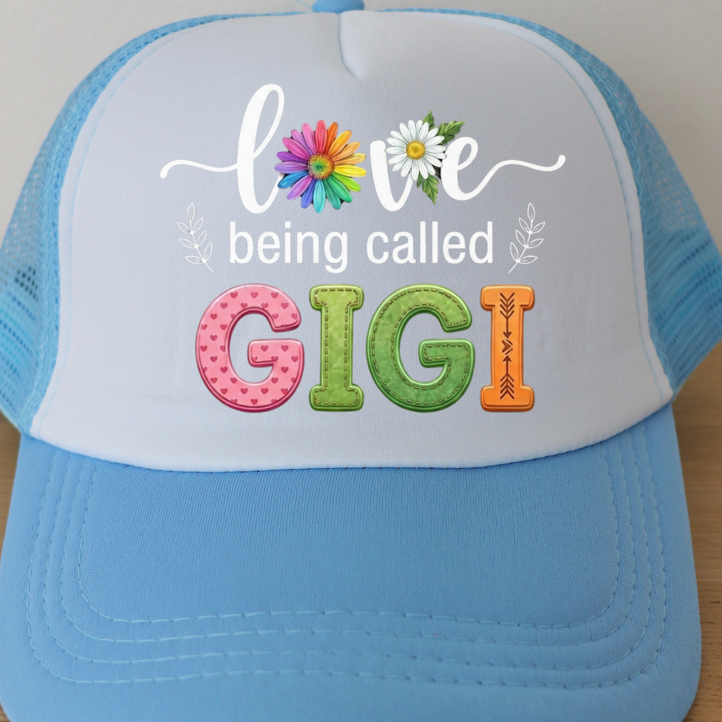 Love Being Called Gigi PNG, Rainbow Daisy Gigi Sublimation Design, Grandma Birthday Shirt Graphic, Applique Bubble Letters DTF File, Cute Mother's Day Grandparent Clipart, Proud Gigi Sweatshirt Design, Digital Download