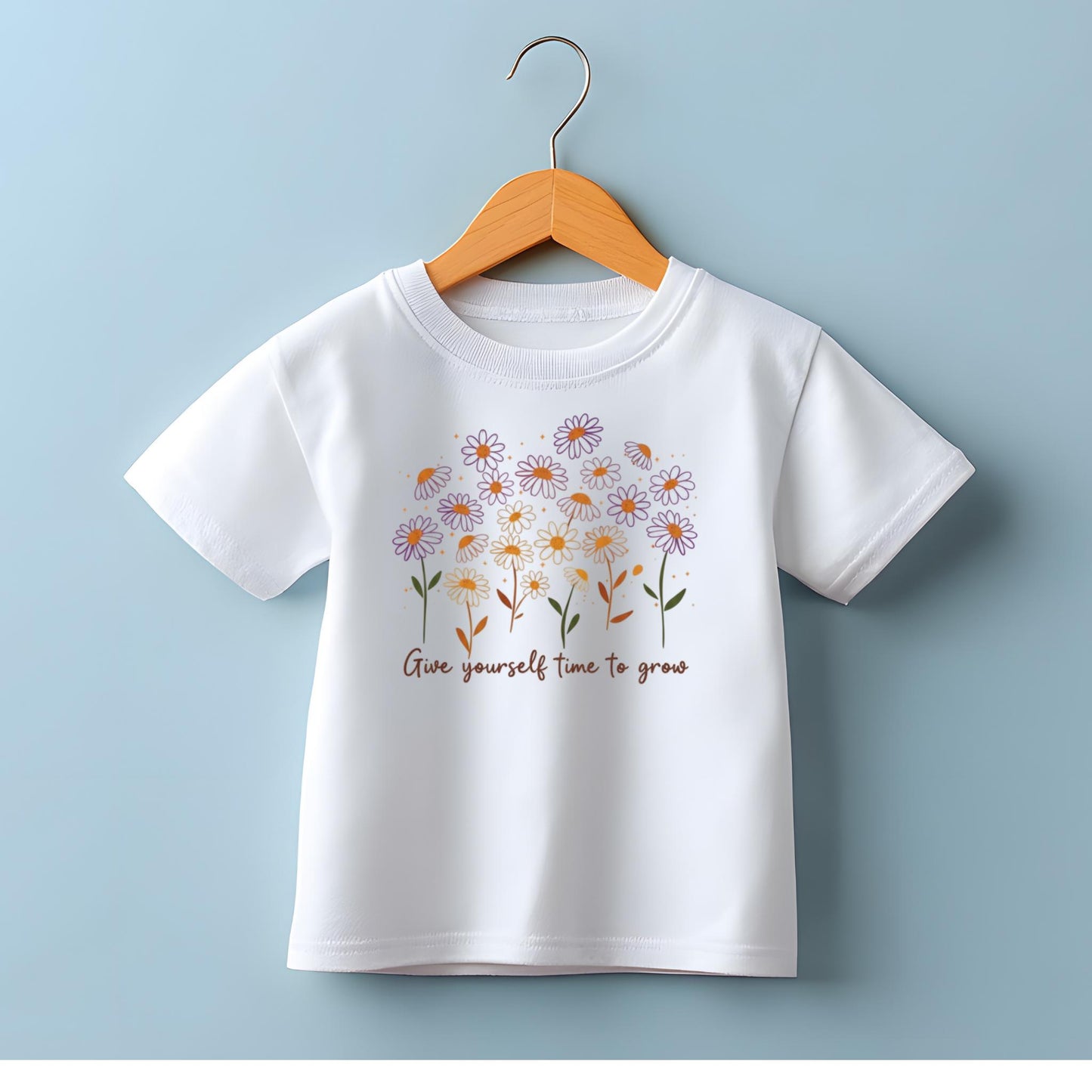 Vintage Floral PNG: Boho Flower Sublimation Design (Digital Download)
