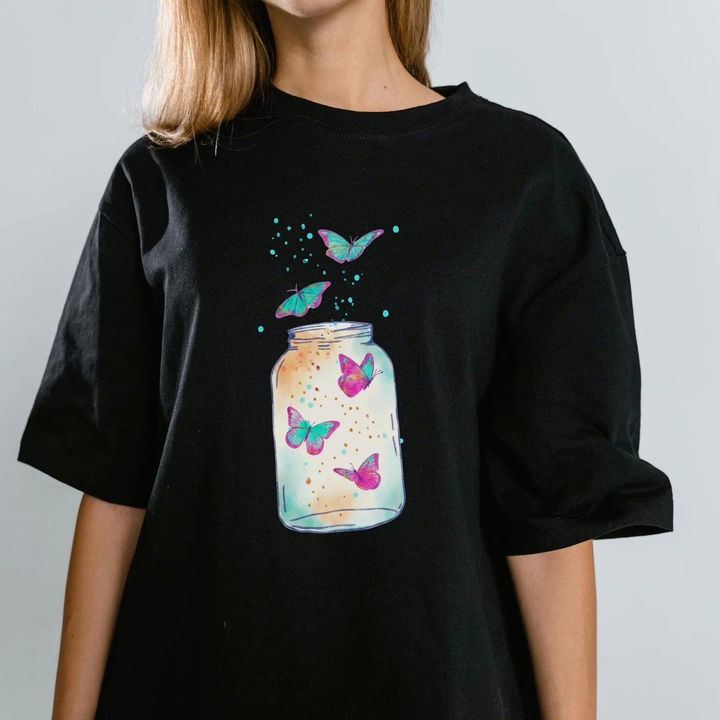 Butterfly Escape Sublimation PNG: Colorful Nature Design (Digital Download)