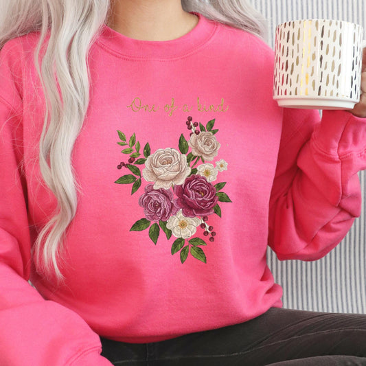 Autumn Floral T-Shirt Clipart: Boho Flower PNG (Digital Download)